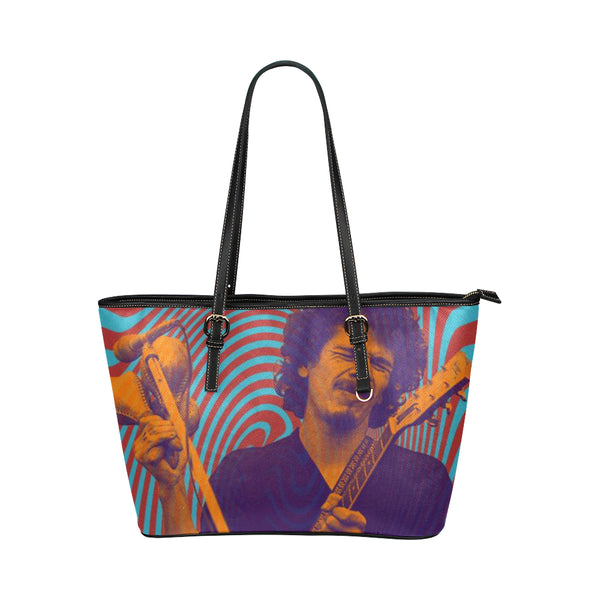 Carlos Santana Leather Tote Bag – uscoolprint