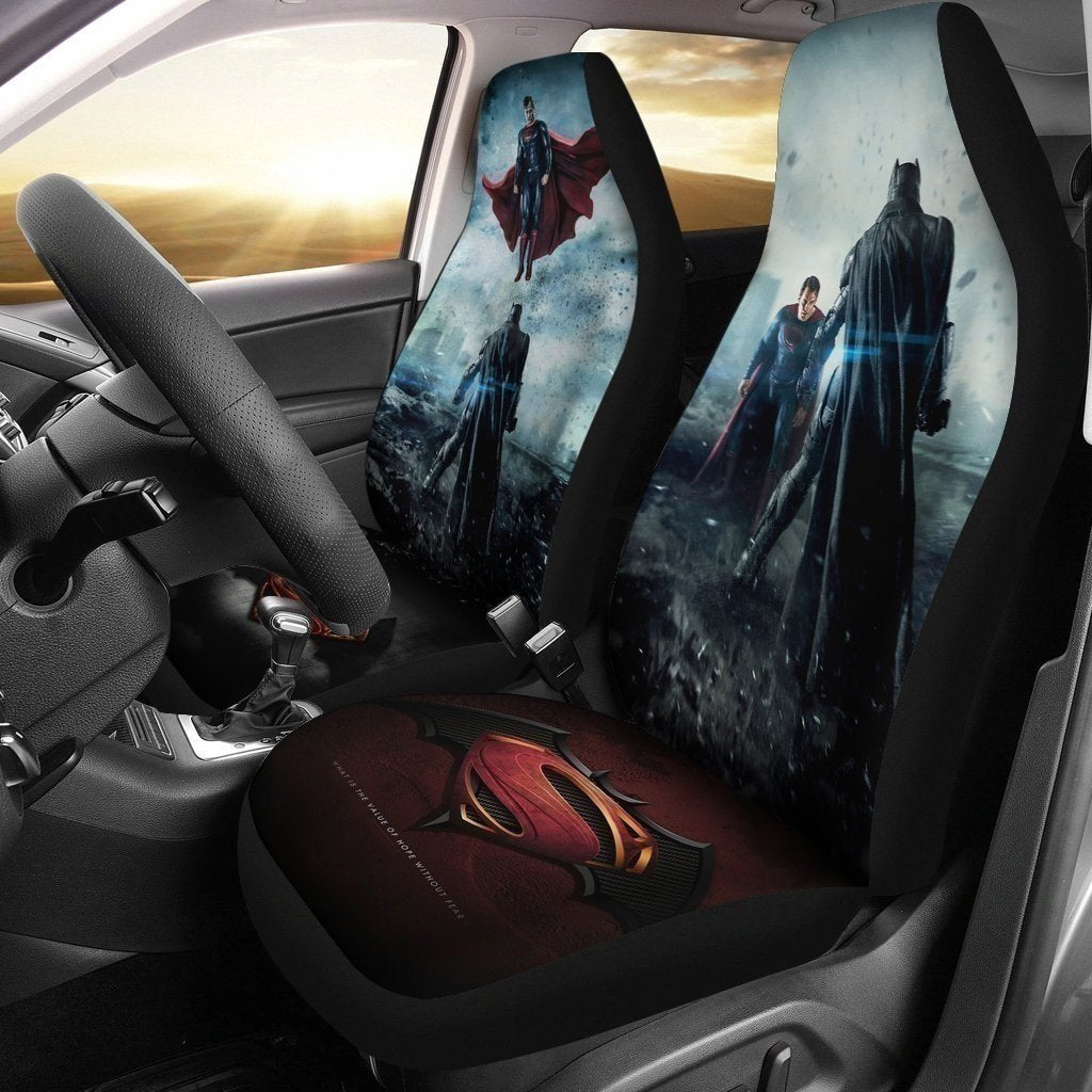 Comics The Greatest Battle Batman V Superman Car Seat Covers – uscoolprint