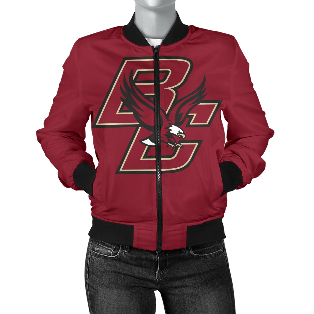 Boston College Eagles Bomber Jacket For Women – uscoolprint