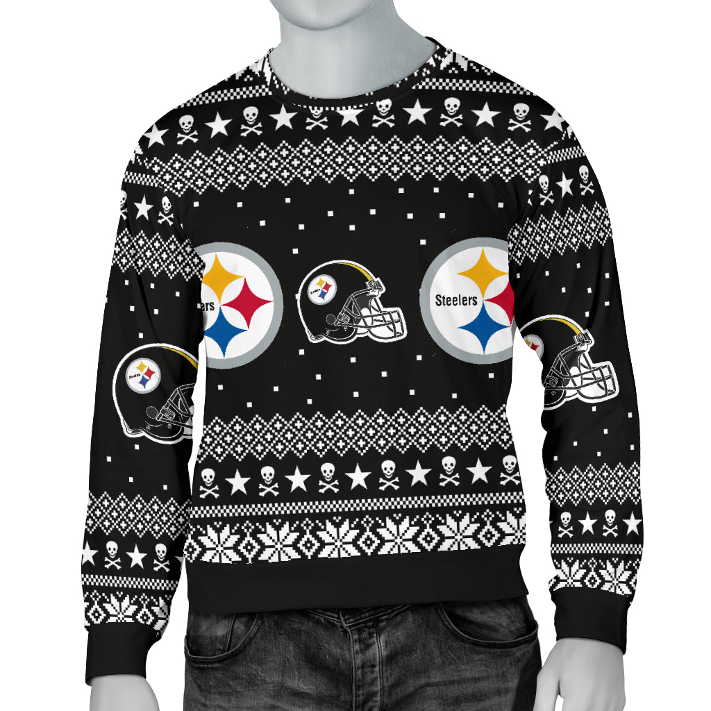 Pittsburgh Steelers Ugly Sweater for Men – uscoolprint