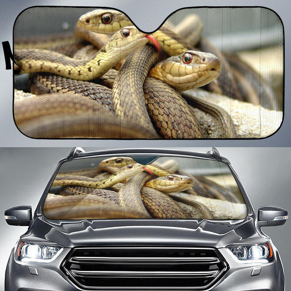 Snakes Closeup Auto Car Sun Shade Windshield – uscoolprint