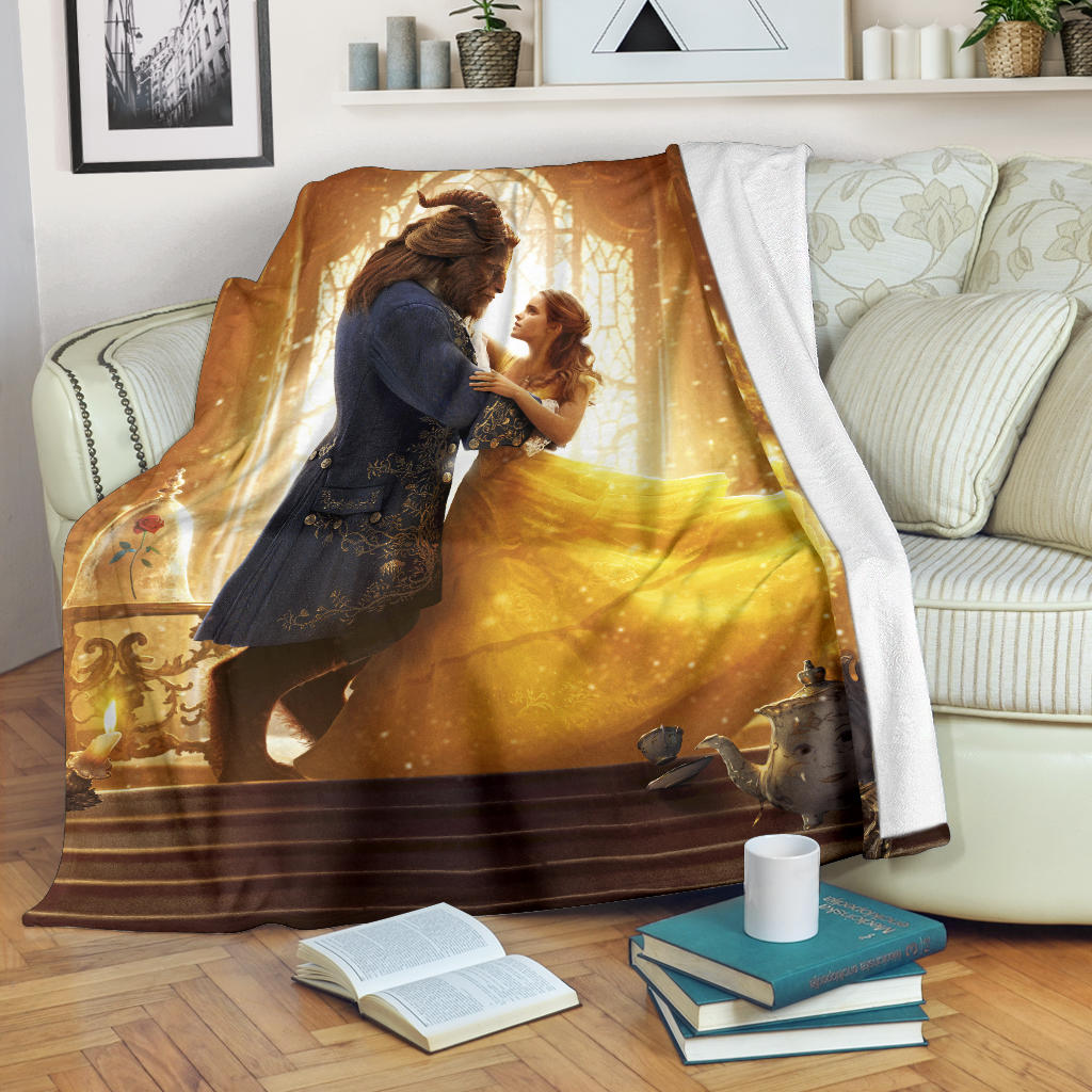 Beauty And The Beast Blanket Uscoolprint