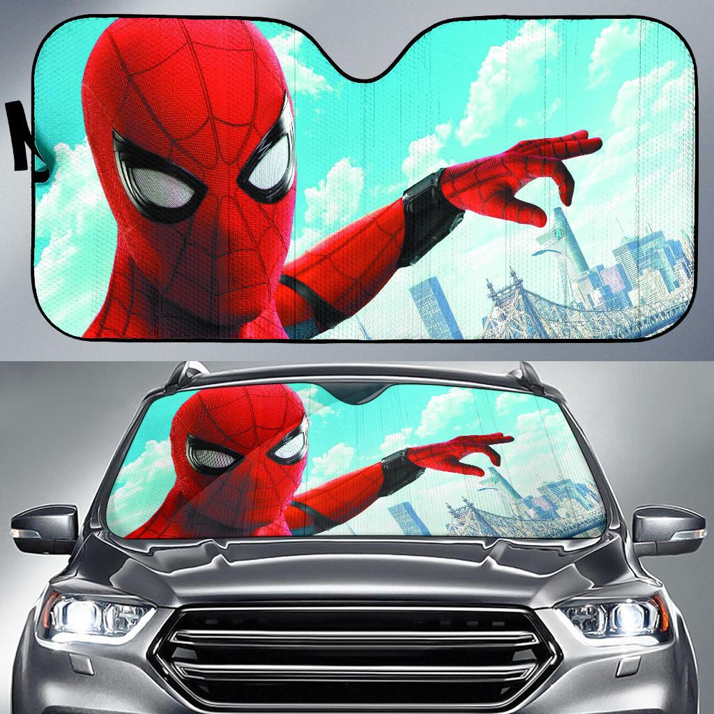 Spider man Auto Car Sun Shade Windshield – uscoolprint