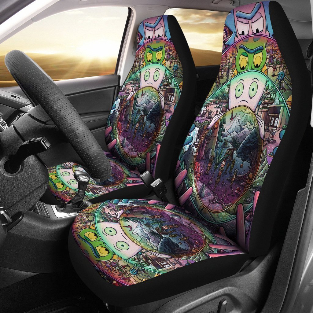 Rick And Morty Car Seat Cover – uscoolprint