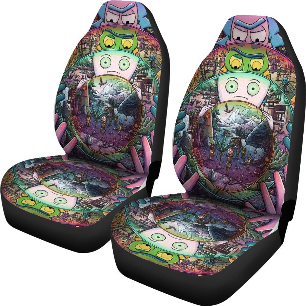 Rick And Morty Car Seat Cover – uscoolprint