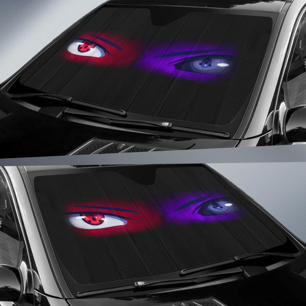 Sharingan Eyes Auto Car Sun Shade Windshield uscoolprint