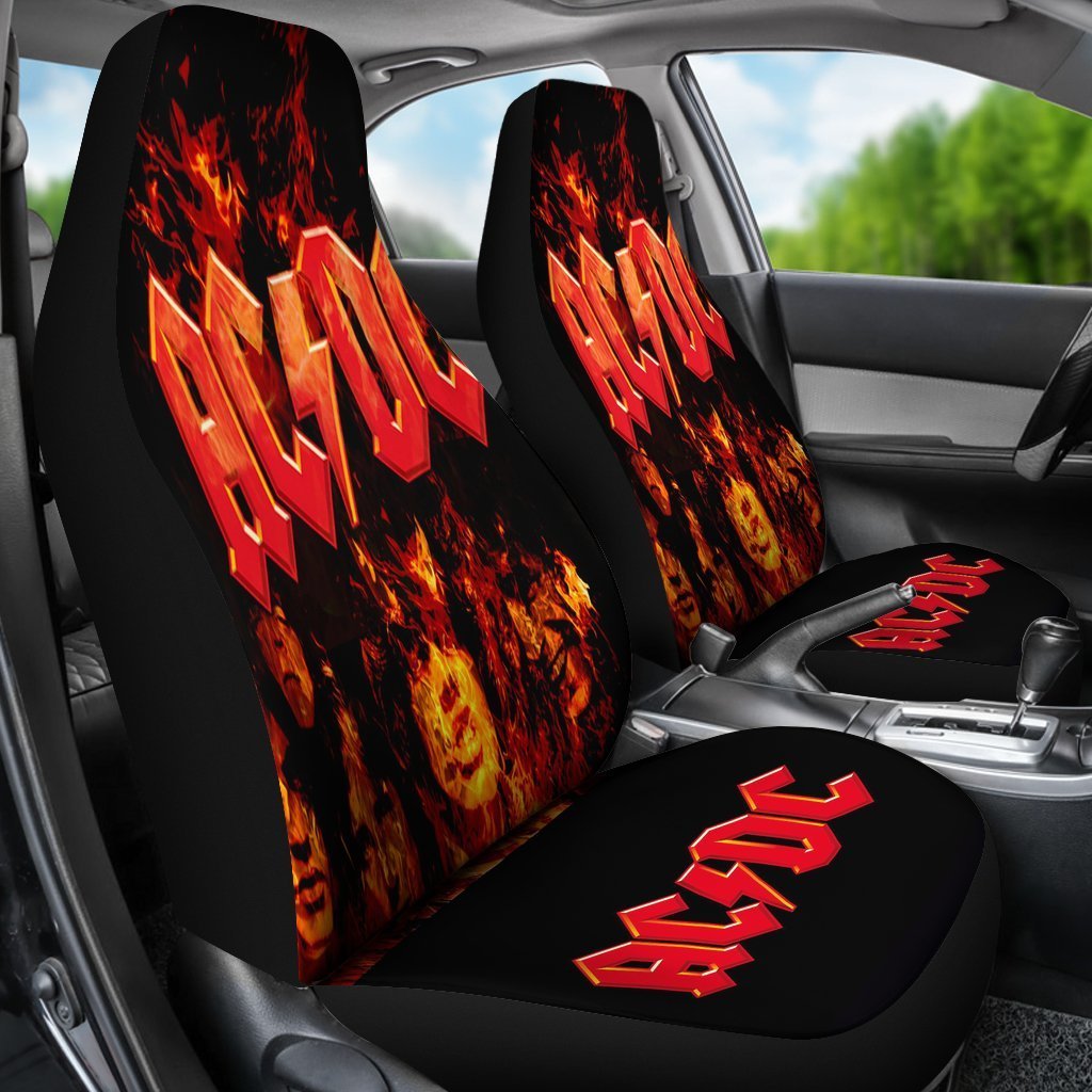 ACDC RocMusic Band Car Seat Covers - uscoolprint