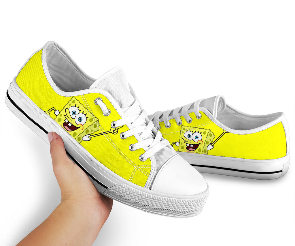 SpongeBob  SquarePants Shoes Low Top Sneakers  uscoolprint