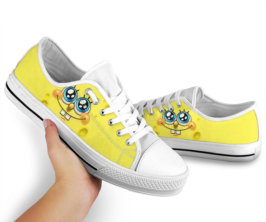 SpongeBob SquarePants Shoes Low Top Sneakers – uscoolprint