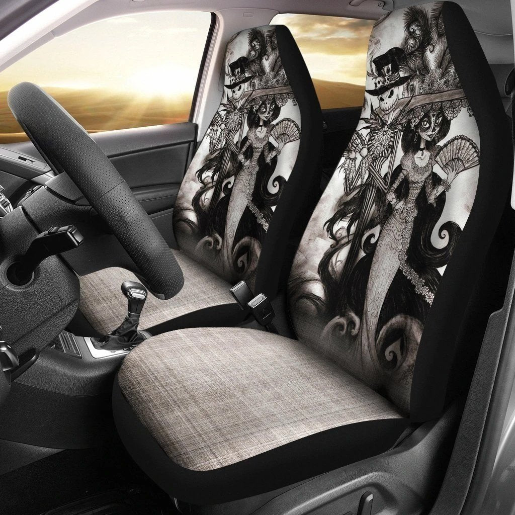 jack and sally car seat covers