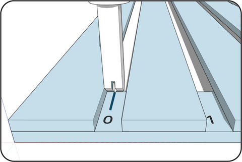 Illustration of a speedguide in use