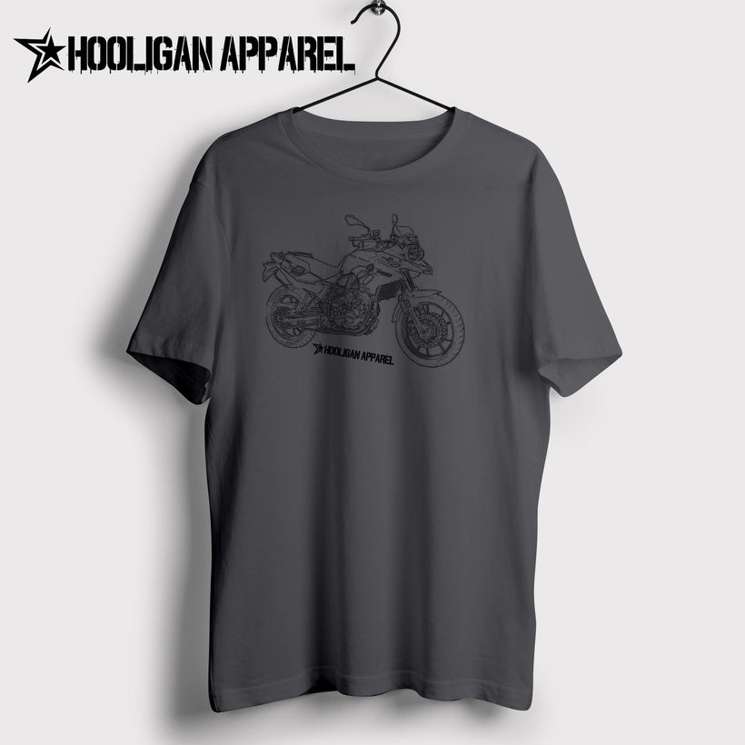 BMW F 700 GS 2017 Premium Motorcycle Art Men’s T-Shirt – Hooligan Apparel