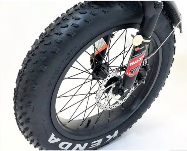 Green Bike USA GB1 500W Fat Tire Folding eBike Puncture Resistant Tires