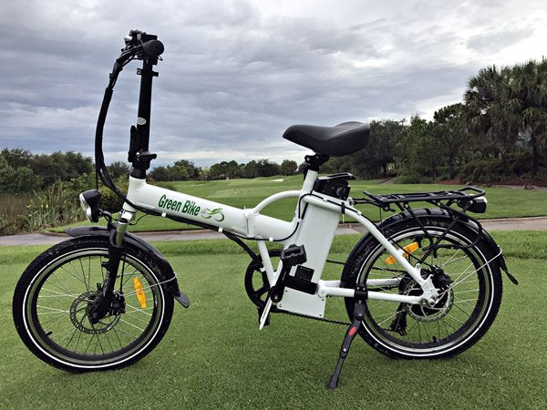 Green Bike USA GB1 Folding Commuter eBike Left Side