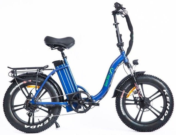 Green Bike USA GB Low Step 750W Fat Tire Folding eBike Right Side