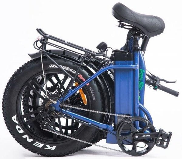 Green Bike USA GB Low Step 750W Fat Tire Folding eBike Folded