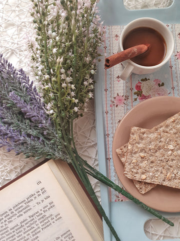 Picture of lavenders and tea