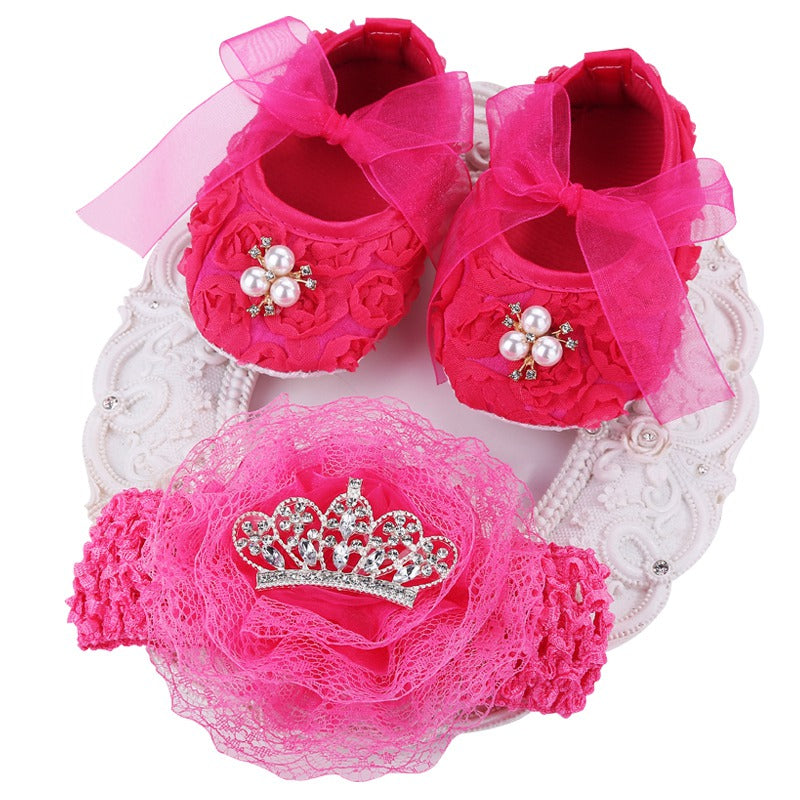 rhinestone baby shoes