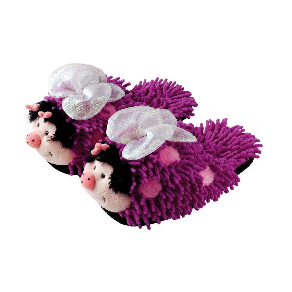 Aroma Home Fuzzy Friends Slippers 