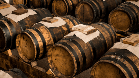 Balsamic vinegar barrels