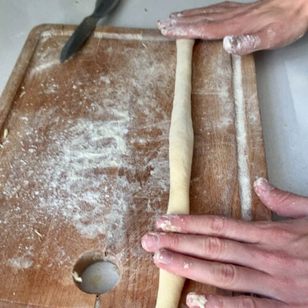 Complete Guide to Making Gnocchi at Home - pasta evangelists - rolling