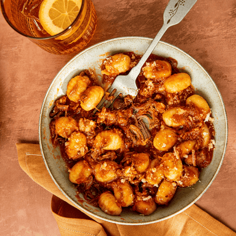 Gnocchi with ragú