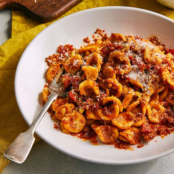 Pasta Evangelists Vegan Red Pesto with Orechiette