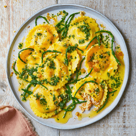 How to make Chilli & Crab Ravioli with Lemon Butter & Samphire – Pasta ...