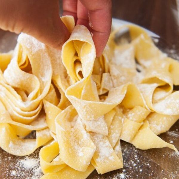 Our Guide to Making Pappardelle Pasta - Pasta Evaneglists - pappardelle strands