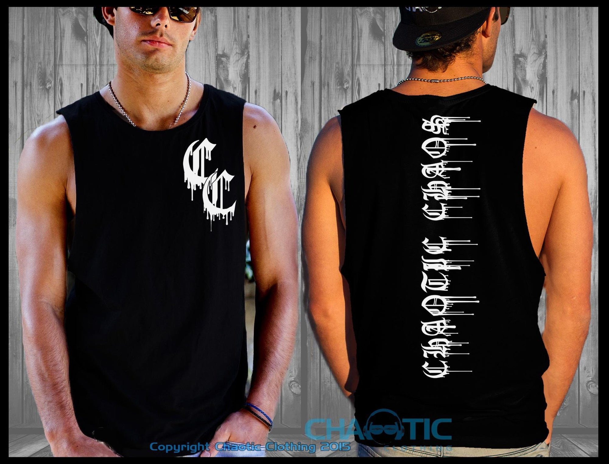 Chaotic Chaos Mens Muscle Tee | Chaotic Clothing Streetwear Tshirts