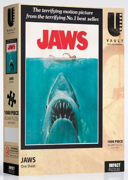 Jaws, Impact 1000 Piece Jigsaw Puzzle