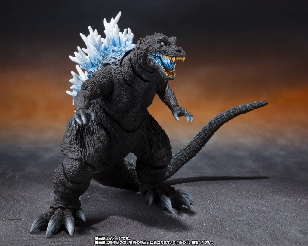 sh monsterarts gmk godzilla