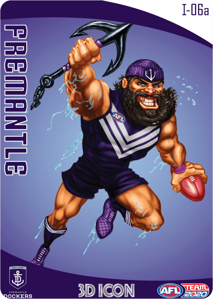 Fremantle Dockers Mascot, 3D Icon, 2020 Teamcoach AFL