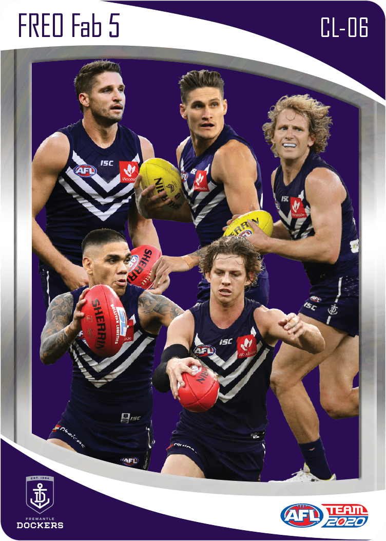 Fremantle Dockers Fab 5 Checklist 2020 Teamcoach Afl