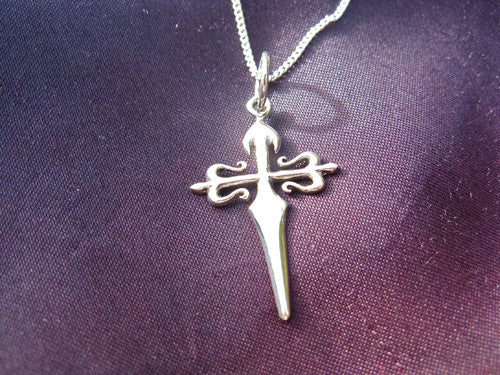 Cross of St James necklace - be safe! – My Camino Jewellery