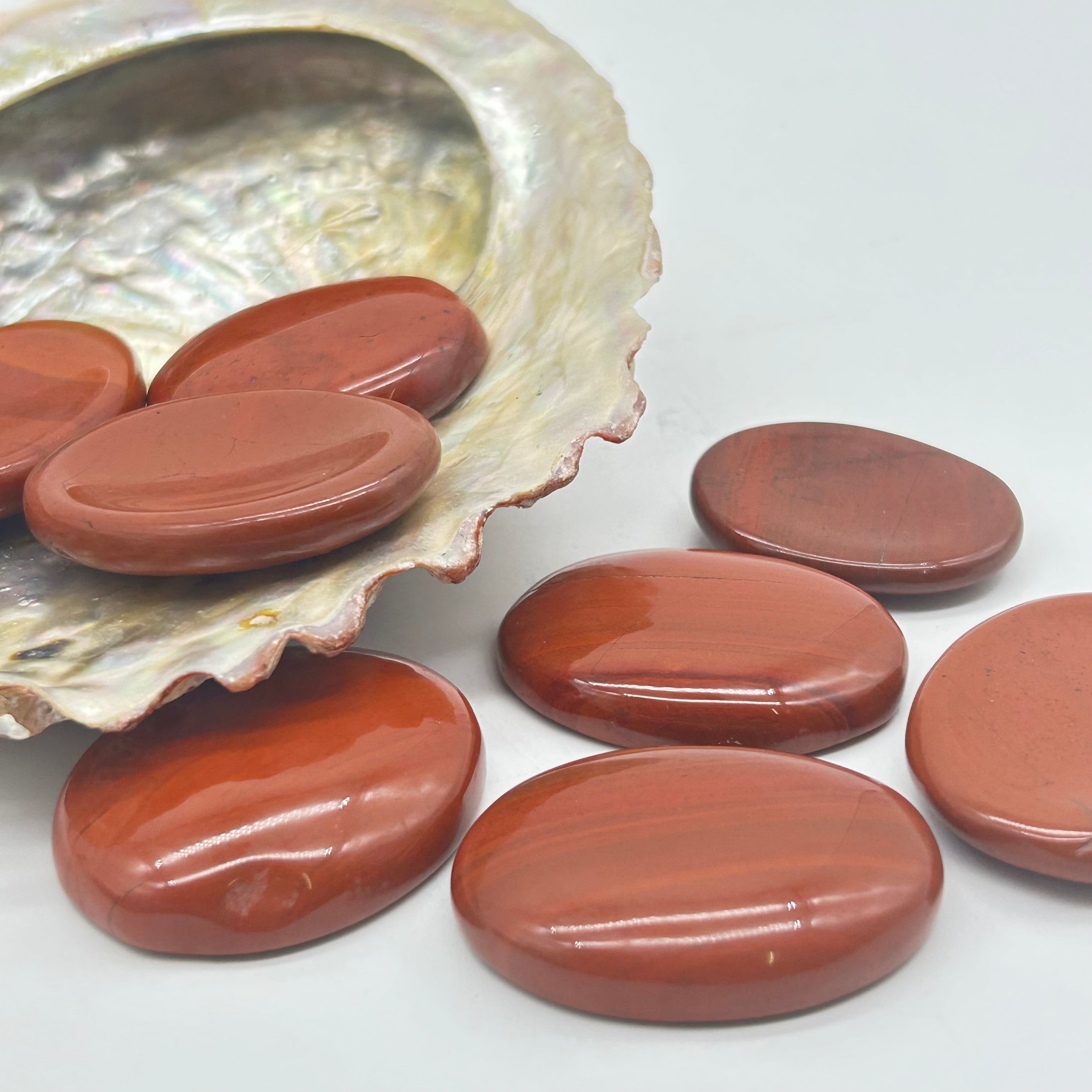Red Onyx- Power and Prosperity Pocket Stone