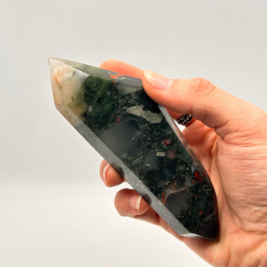 Double Terminated Seftonite (Bloodstone) from Swaziland