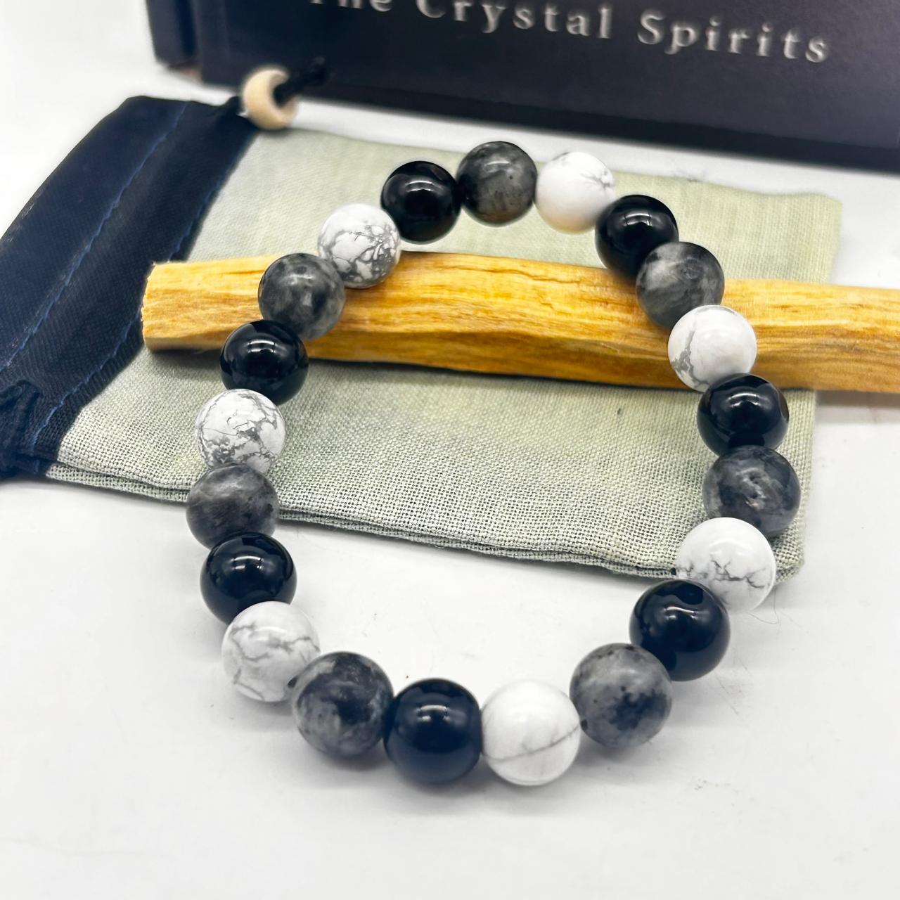 Men's Balance Gemstone Bracelet