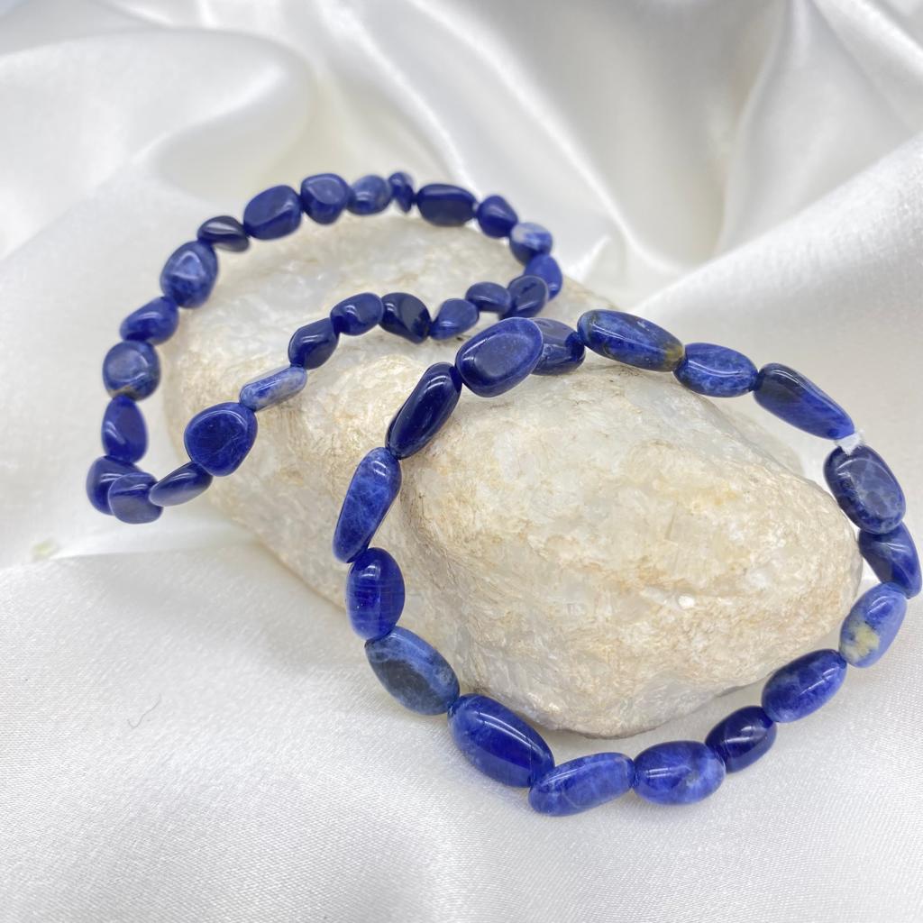 Sodalite Nugget Gemstone Bracelet