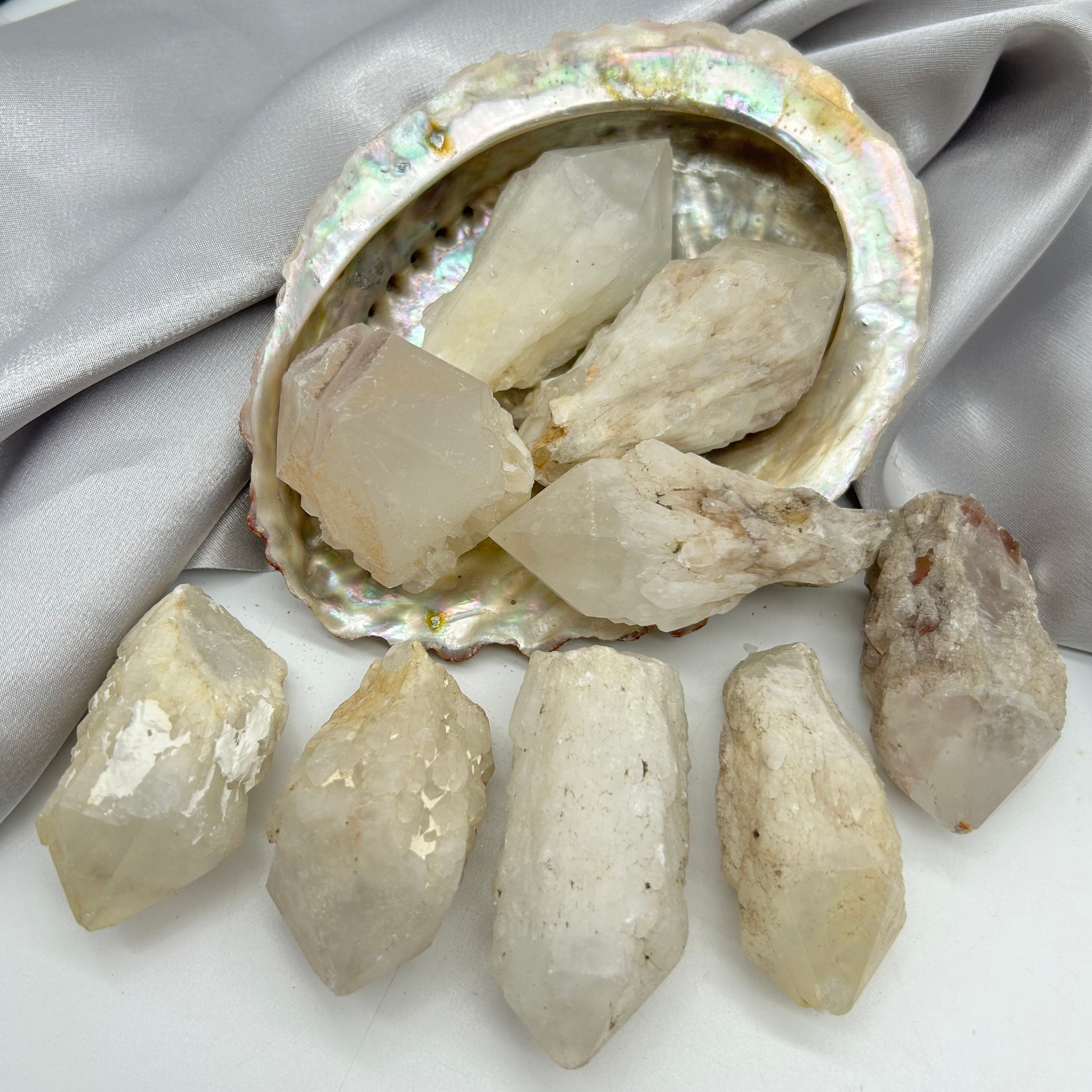 Candle Quartz Pieces