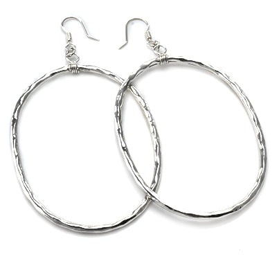 MM M1-1599 12 XL HAM OVAL EARRINGS