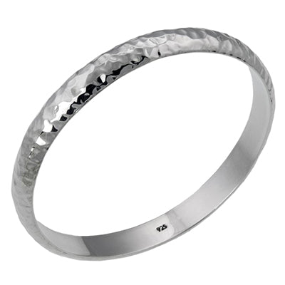 MM M5-203 HAMMERED BANGLE BRACELET