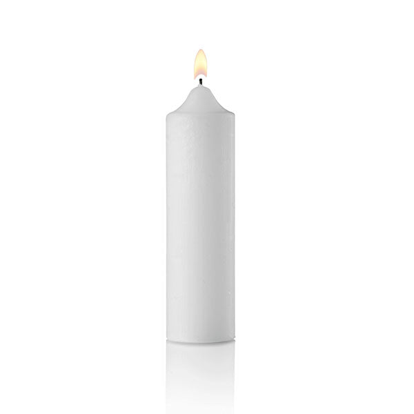 White Cartridge Candle Lamp Candle - Emergency Candles (200 Pcs per CASE)