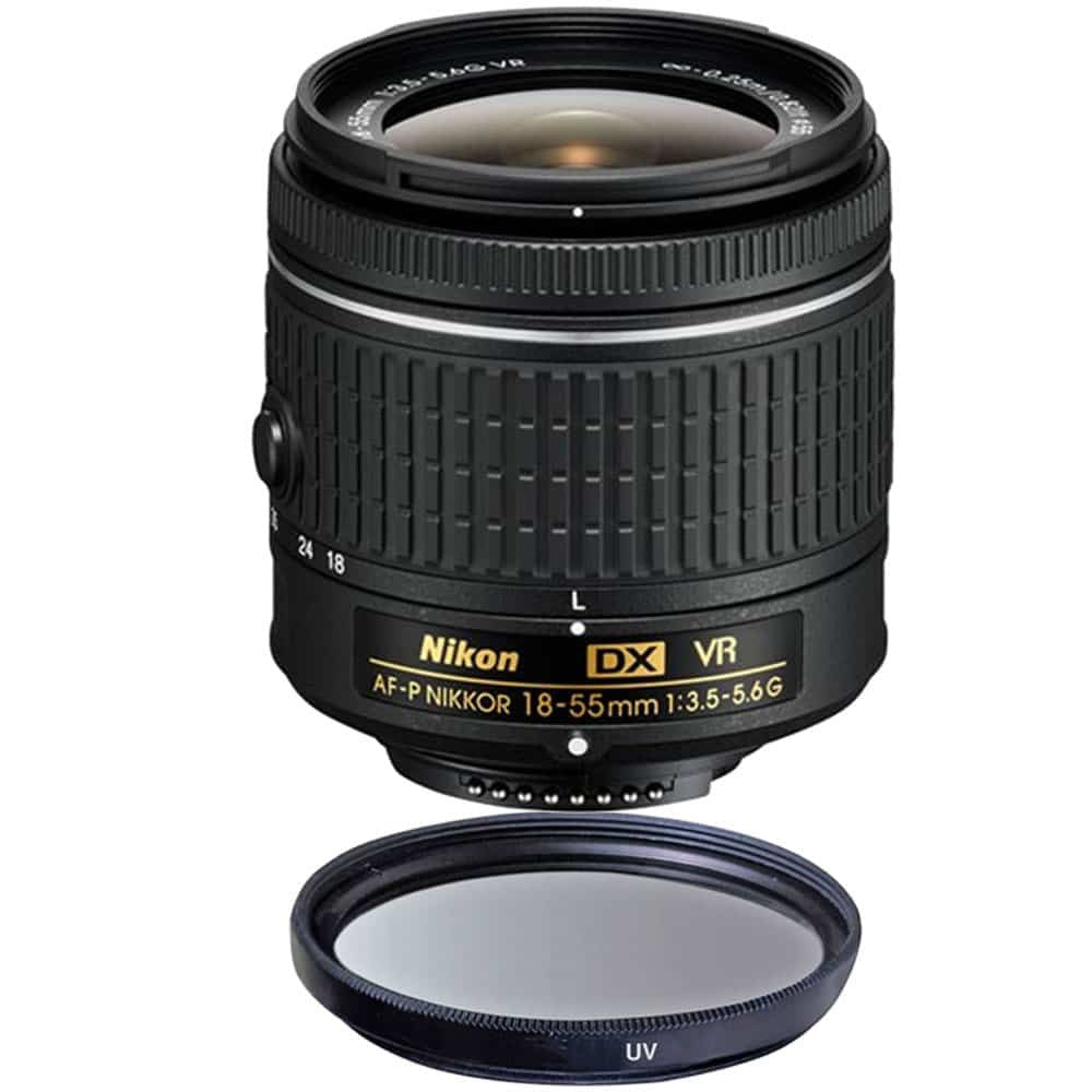 Nikon 18 55mm F 3 5 5 6g Vr Af P Dx Nikkor Lens Uv Filter For D3400 The Teds Store