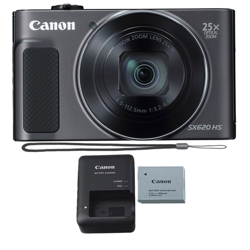 Canon PowerShot SX620 HS 20.2MP Digital Camera - Black – The Teds Store