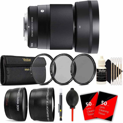 Sigma 30mm F1 4 Dc Dn Contemporary Lens For Sony E 2 2x And 43x Con The Teds Store