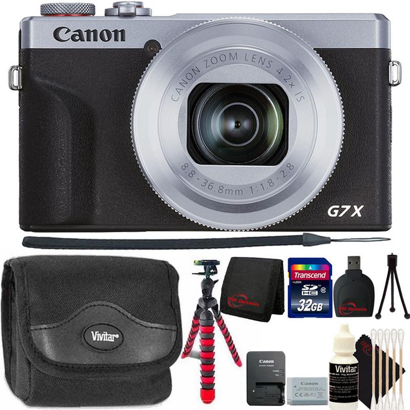 Canon Powershot G7 X Mark Iii Full Hd 1p Video Digital Camera Silv The Teds Store