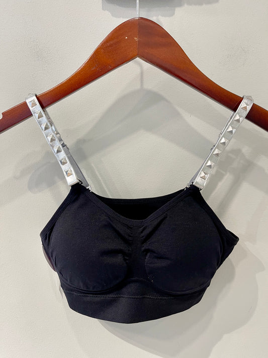 Strap-Its Plunge Bra with Chain Straps