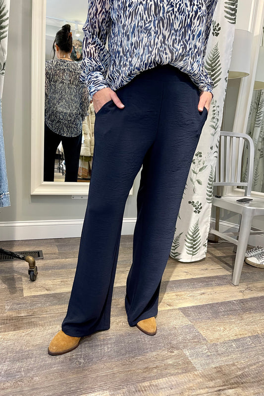 LAST TANGO Front Crossover Drape Pant | Bottoms