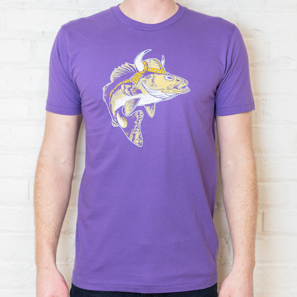 Danya Creation Fishy Fish, Printed Cotton Tshirt (Purple) for Boys(3y-4y)